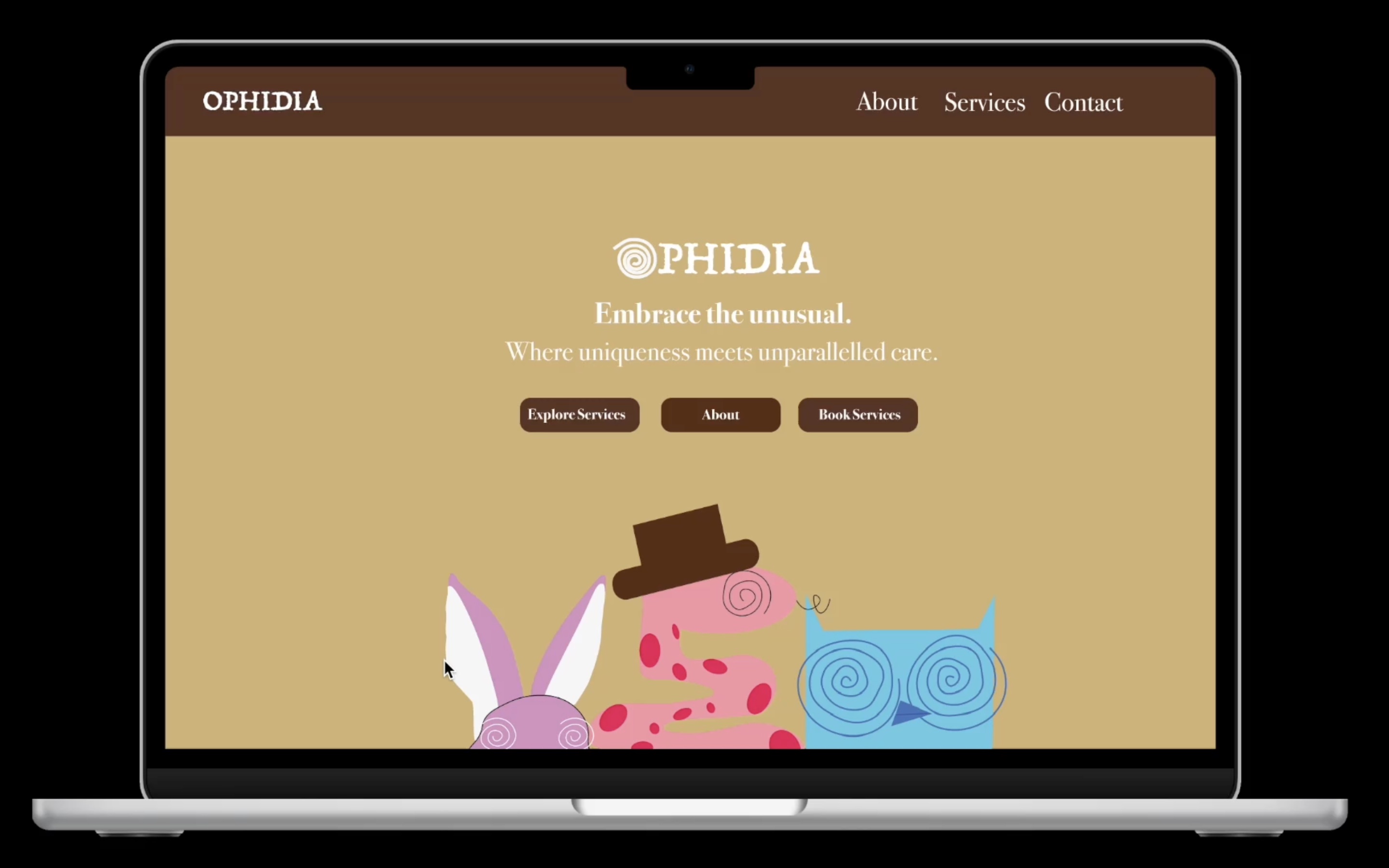 Ophidia Website